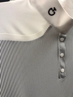 Cavalleria Toscana Tech Piqué Polo Short Sleeve