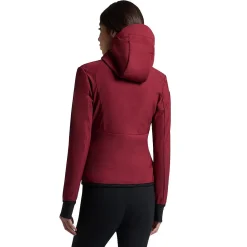 Cavalleria Toscana Thermal Hooded Softshell Jacket | Bordeaux