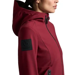 Cavalleria Toscana Thermal Hooded Softshell Jacket | Bordeaux