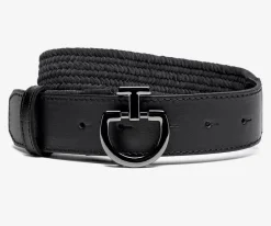 Cavalleria Toscana Velvet Stretch Belt