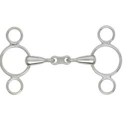 Centaur French Link 2-Ring Gag