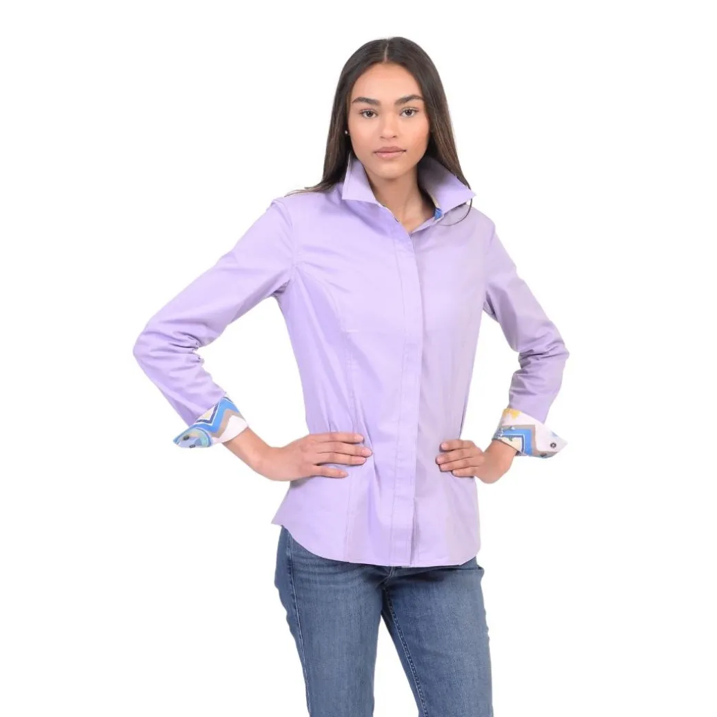 Chestnut Bay Annie-O Western Show Shirt
