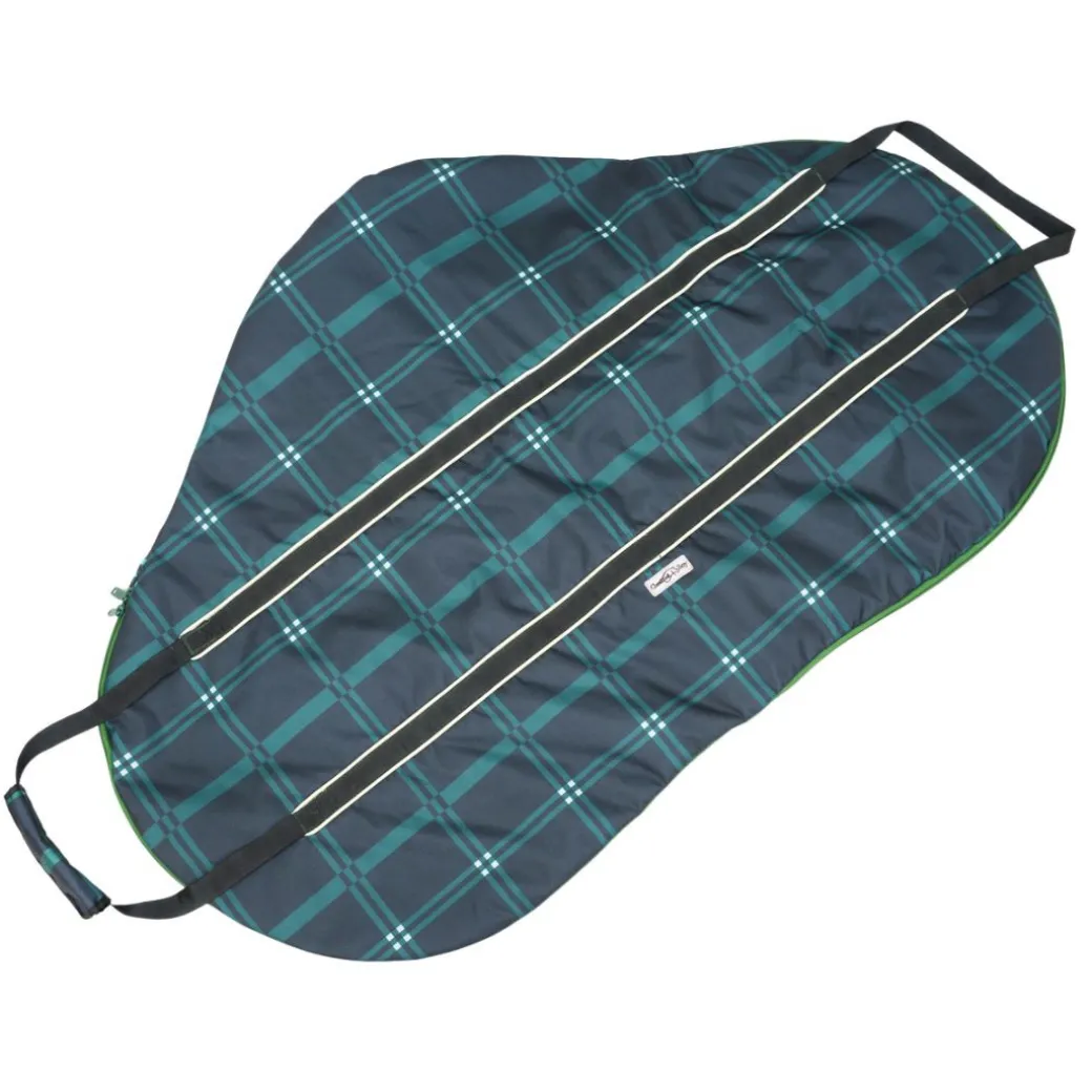 Chestnut Bay Clamshell English Saddle Bag