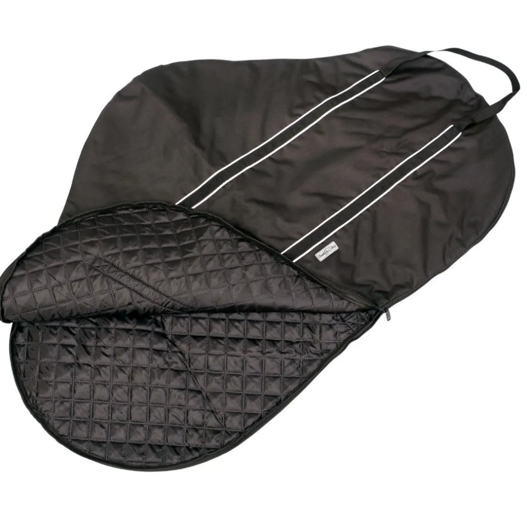 Chestnut Bay Clamshell English Saddle Bag