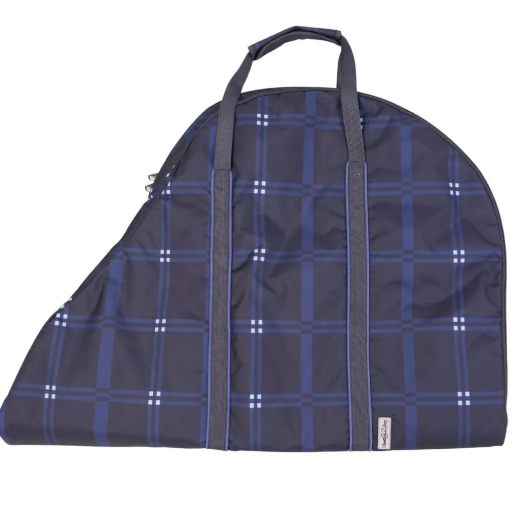 Chestnut Bay Clamshell English Saddle Bag