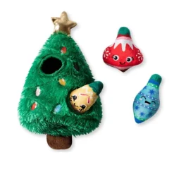 Christmas Ready Set Glow Burrow Dog Toy