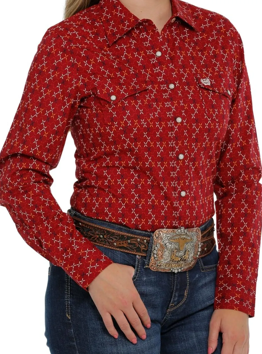 Cinch Ladies Print Snap Shirt