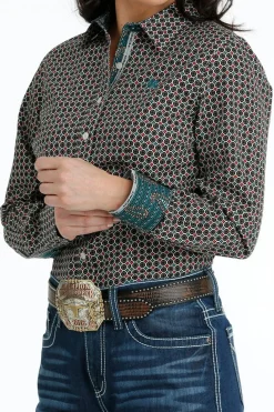 Cinch Medallion Print Performance Shirt
