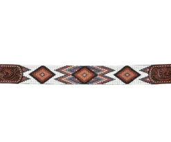 Circle Y Beaded Aztec Infinity Breast Collar