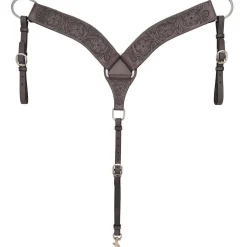 Circle Y Classic Floral 3" Breast Collar