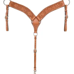 Circle Y Classic Floral 3" Breast Collar