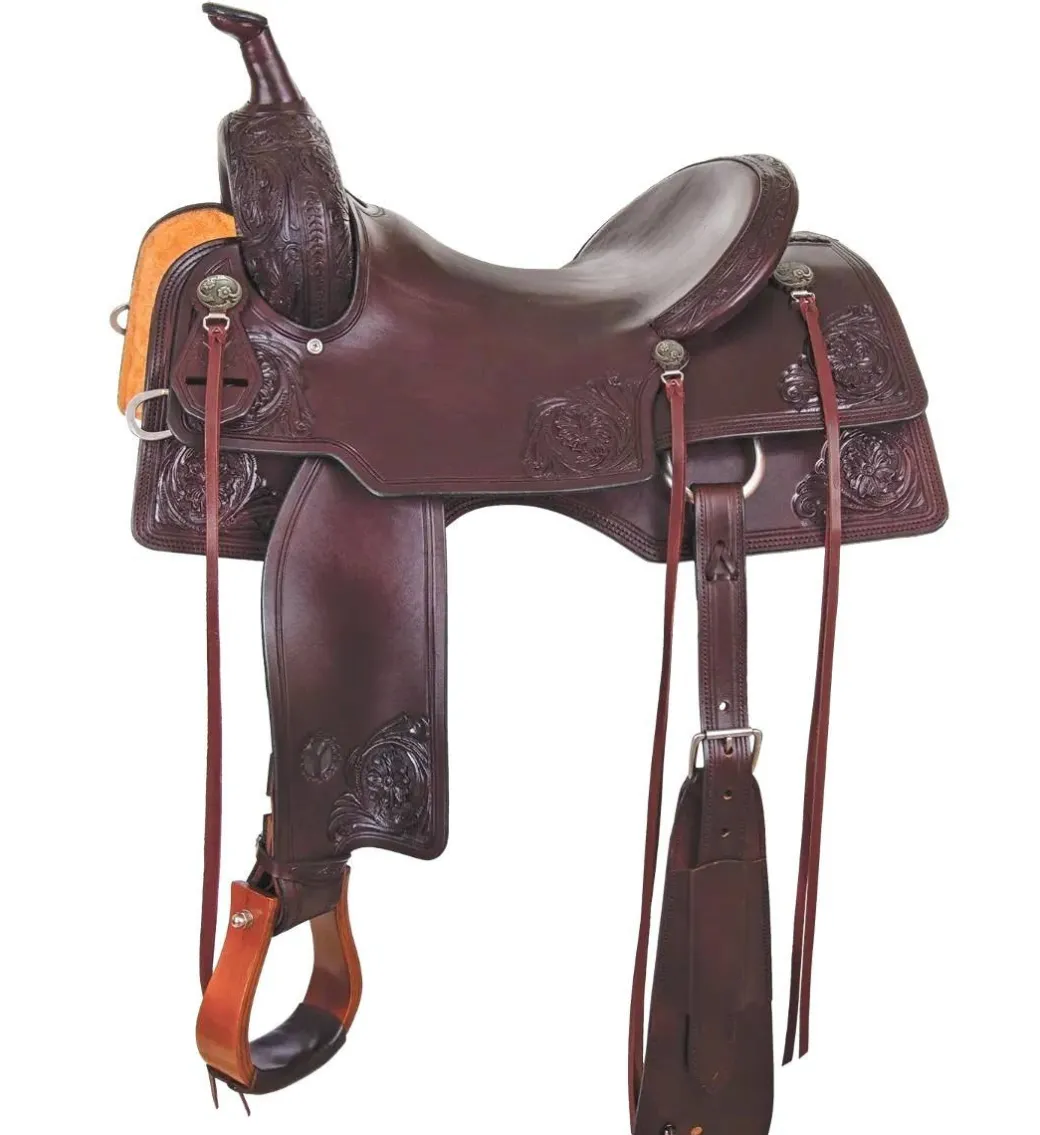 Circle Y Cody Crow Ranch Rider Saddle