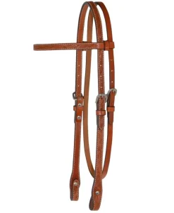 Circle Y Floral Brow Headstall
