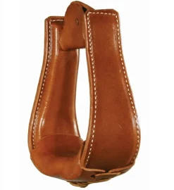 Circle Y Leather Covered Stirrup