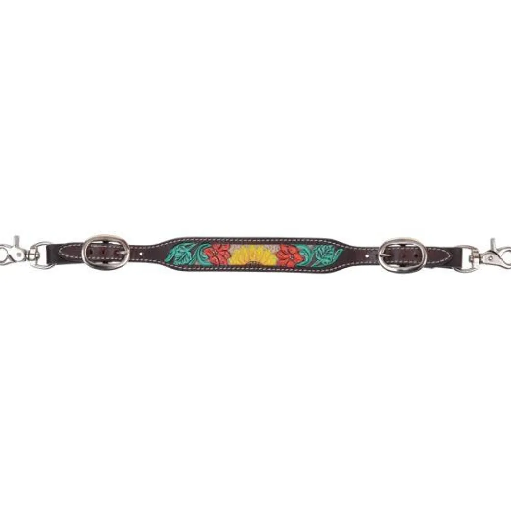 Circle Y Rising Sunflower Wither Strap