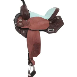 Circle Y Sarah Rose Briar Rose Barrel Saddle 1405