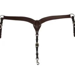 Circle Y Single Ply Shaped Breast Collar