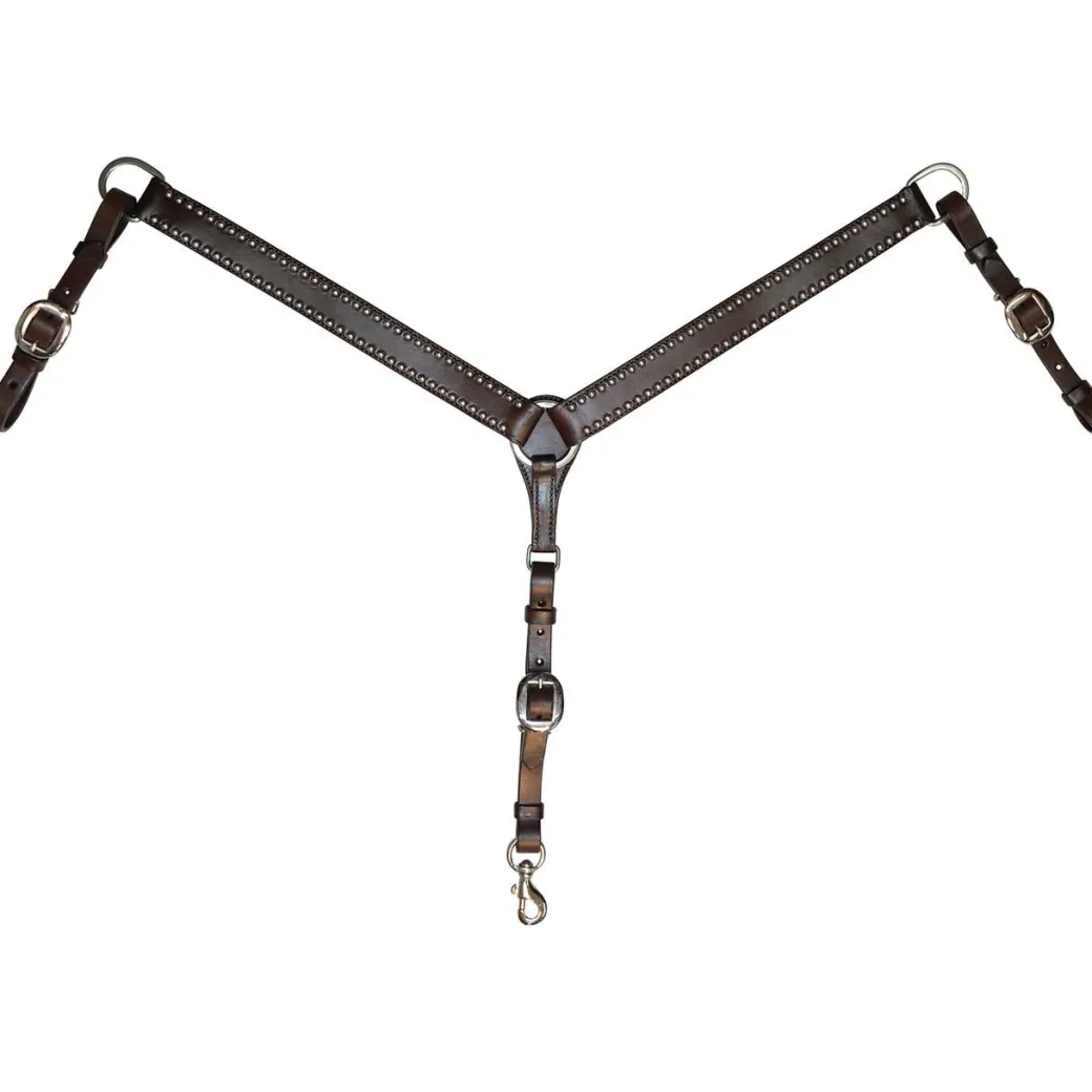 Circle Y Spots Straight Breast Collar