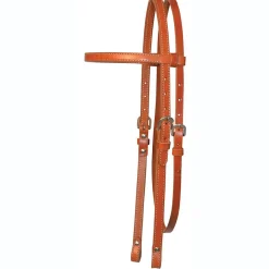 Circle Y Stitched Basic Brow Headstall