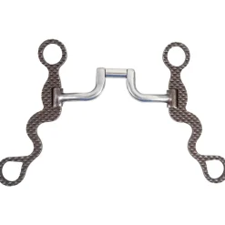 Classic Equine Rasp Square Hinge Cavalry Bit