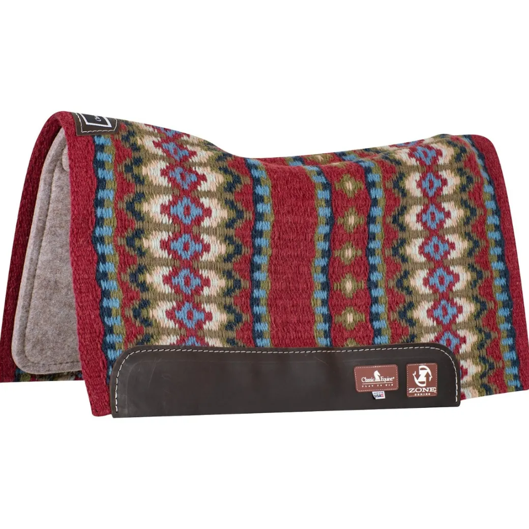 Classic Equine Zone Wool Top 3/4" Pad 30x34