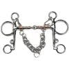 Copper Roller Snaffle Pelham