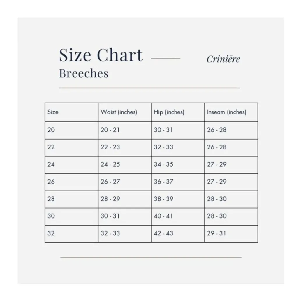 Criniere Juliette High Compression KP Breeches