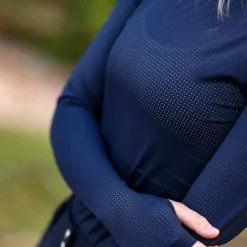 Criniere Kai Perforated Long Sleeve Shirt