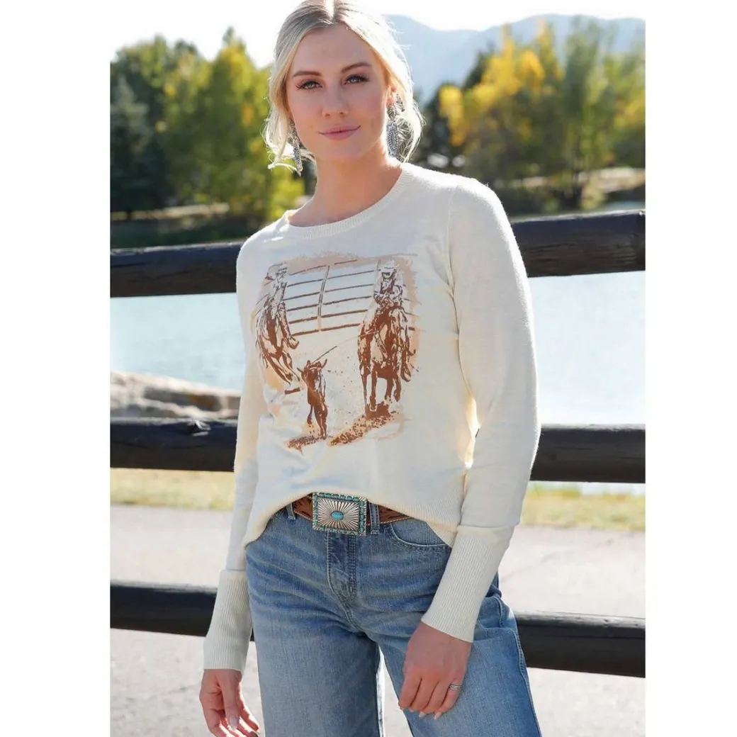 Cruel Denim Roper Graphic Lightweight Sweater