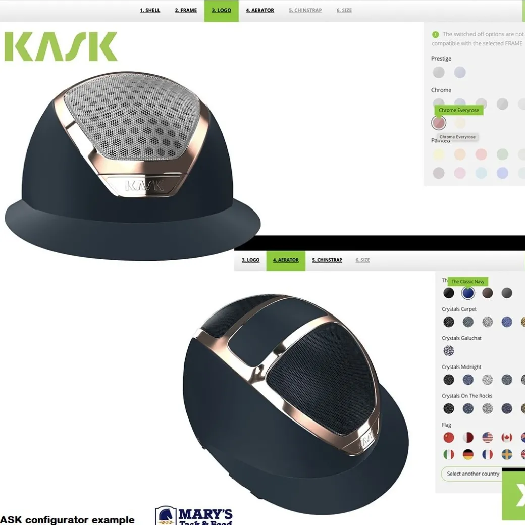 Custom KASK Helmet