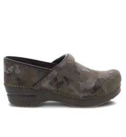 Dansko Professional Clog Suede Print