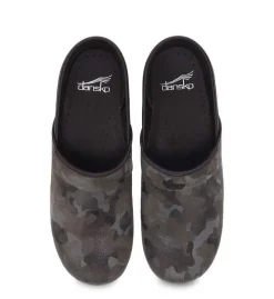 Dansko Professional Clog Suede Print