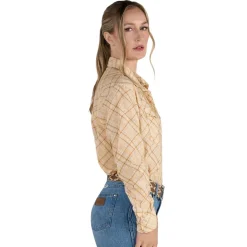 Dapplebay Breezy Button Up Top
