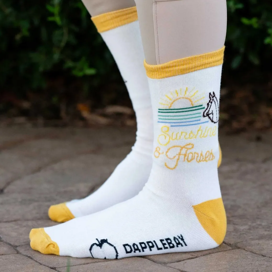Dapplebay Equestrian Crew Socks