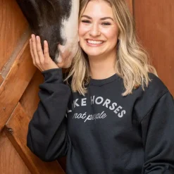 Dapplebay I Like Horses Sweatshirt