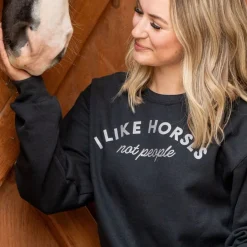 Dapplebay I Like Horses Sweatshirt