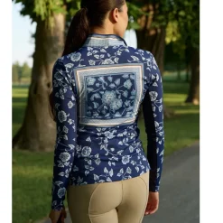 70 Degrees Ginger Jar Bright Navy Sun Shirt