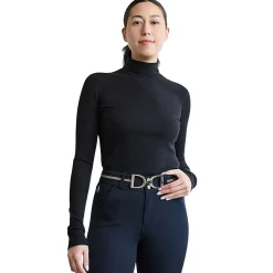 70 Degrees Rib Mock Neck Shirt