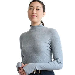 70 Degrees Rib Mock Neck Shirt