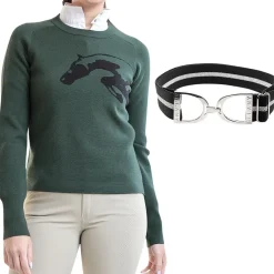 70 Degrees Salta Sweater + Ellany Belt Gift Set