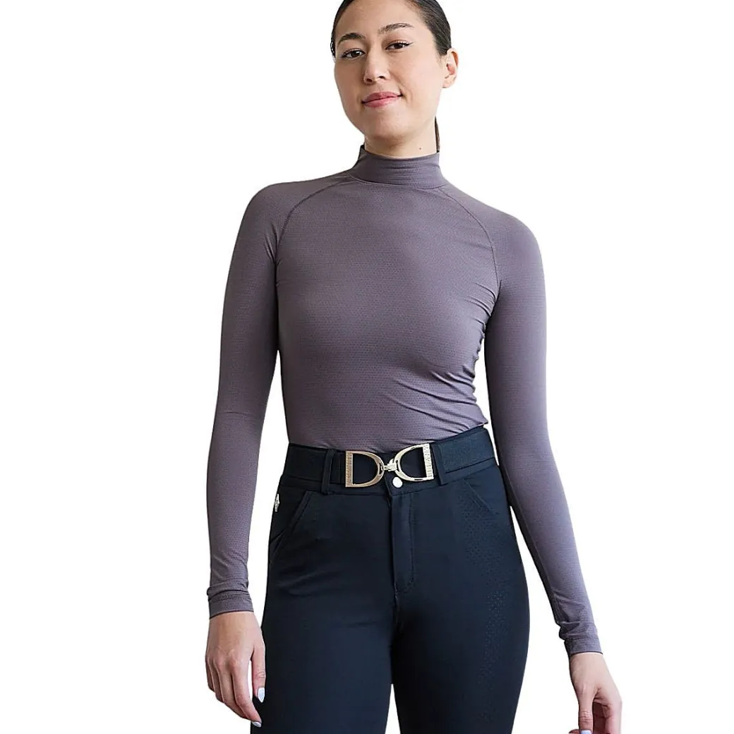70 Degrees Zephyr Mesh Sport Mock Shirt