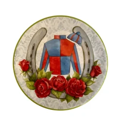 Derby Day at the Races Canape Plate