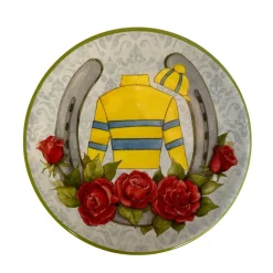 Derby Day at the Races Canape Plate