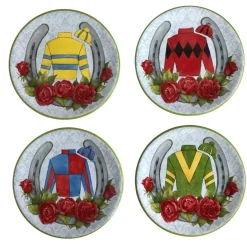 Derby Day at the Races Canape Plate