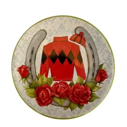Derby Day at the Races Canape Plate