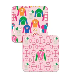 Derby Party Paper Coasters