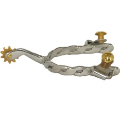 Diamond R Twisted Spur for Ladies, Men, Youth