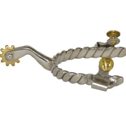 Diamond R Twisted Spur for Ladies, Men, Youth