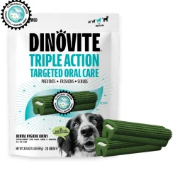 Dinovite Triple Action Dental Chews
