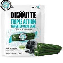 Dinovite Triple Action Dental Chews